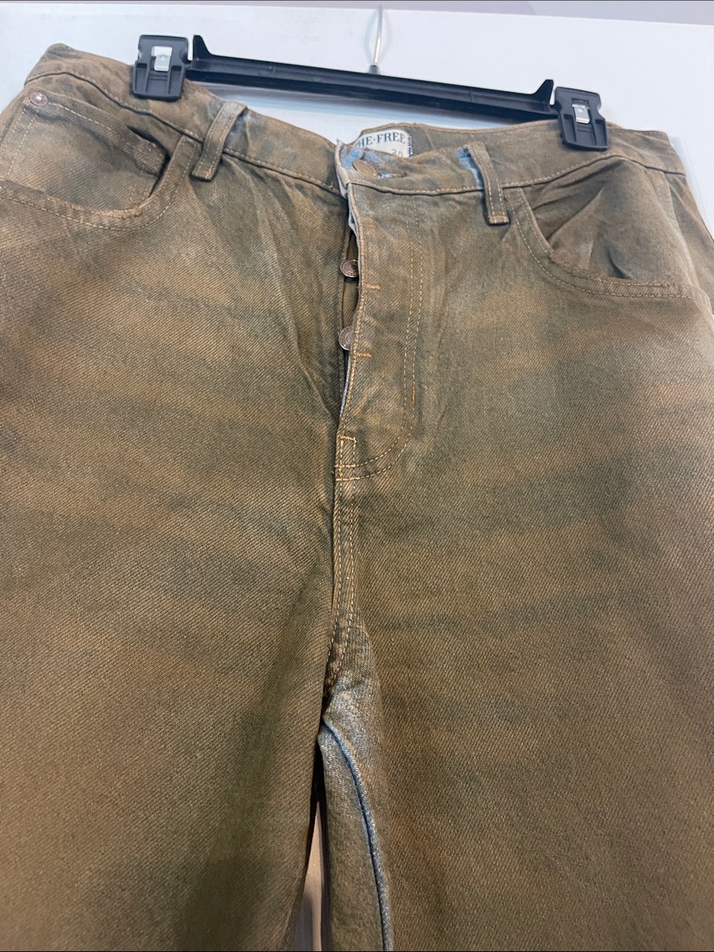 We The Free Good Luck Coated Jeans - Picture 5 of 10